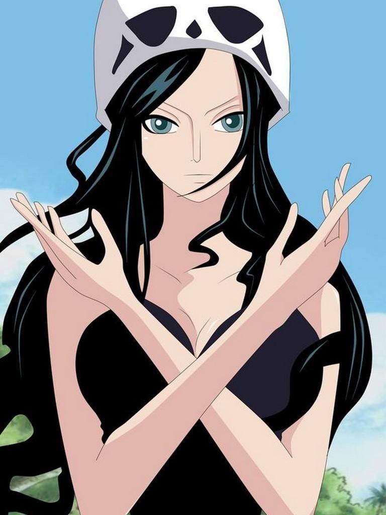 Nico Robin, the sexiest female character in One Piece anime