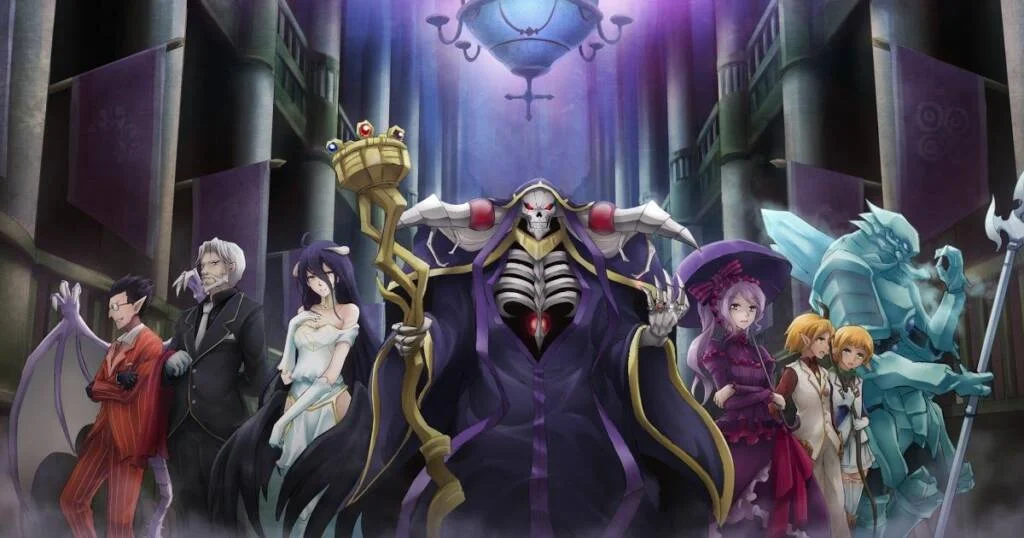 Overlord top isekai anime on myanimelist