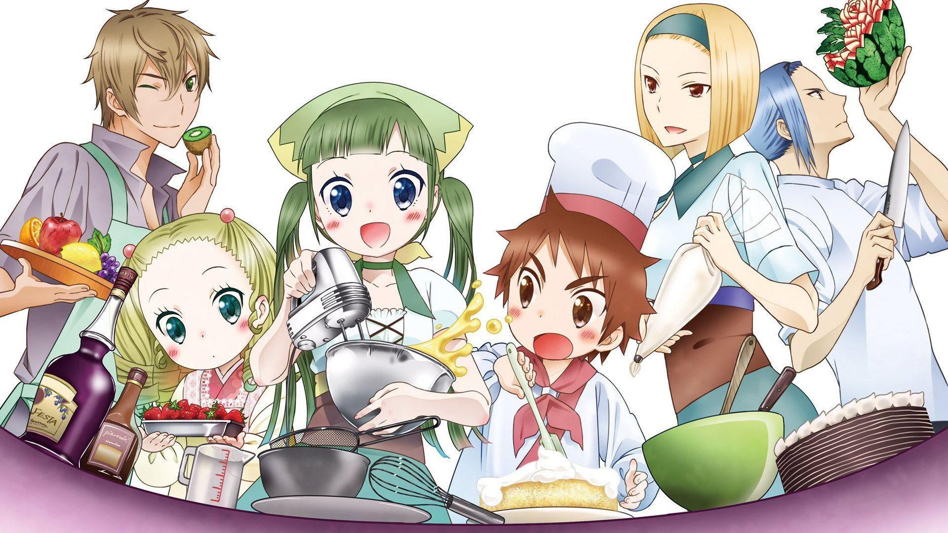anime like bonjour koiaji pâtisserie Piacevole My Italian Cooking