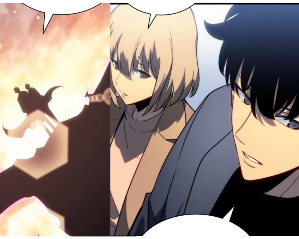 Sung-Jin-Woo-and-Hae-in's-'Date' in Chapter-155!