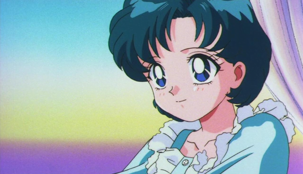 Shy Anime female character from Sailor Moon, Sailor Mercury