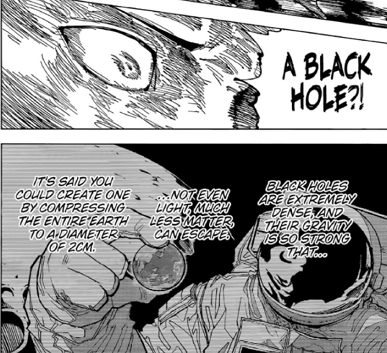 Chapter 208 of Jujutsu Kaisen features Yuki using her ultimate move and Kenjaku confronting Tengen