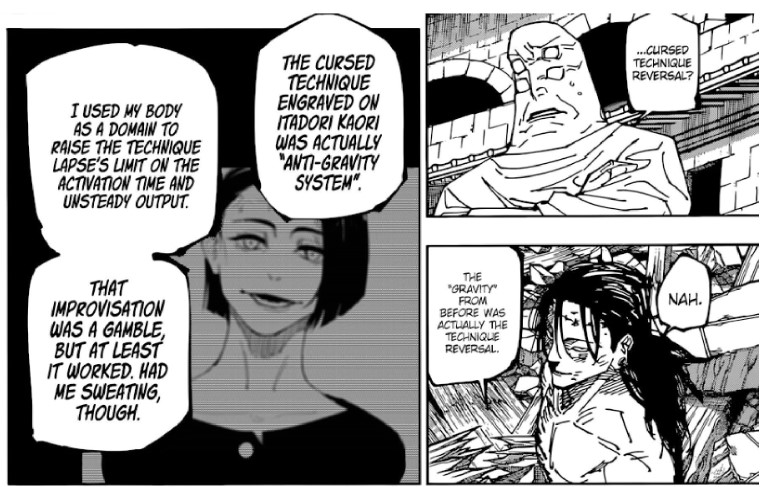 Chapter 208 of Jujutsu Kaisen features Yuki using her ultimate move and Kenjaku confronting Tengen